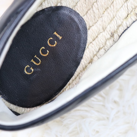 Authentic Gucci Black Quilted Espadrilles - Picture 11 of 11